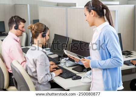 Working with colleagues and customers