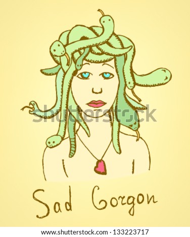 Ancient Greek Monster Medusa (Gorgon)