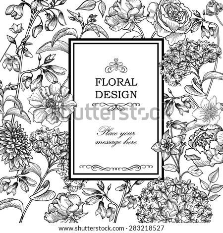 Vintage Floral Layout 5