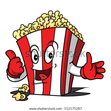 Cartoon Popcorn Stock Photos, Images, & Pictures | Shutterstock