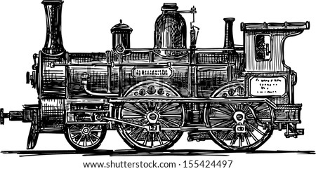 Locomotive - Stock Vector