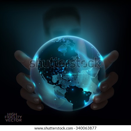 Hologram Stock Photo