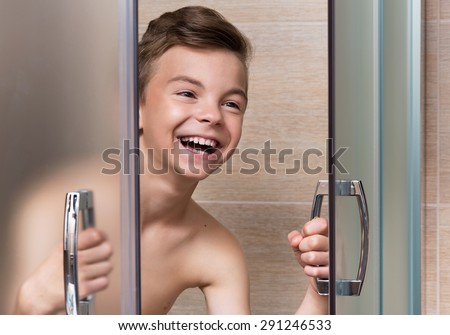 Teen Take A Shower 45