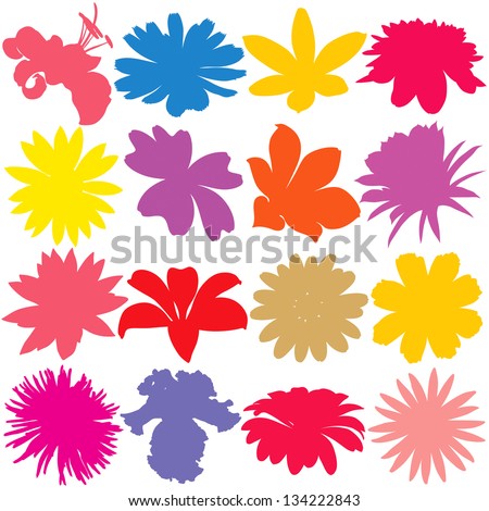 Flowers silhouette Stock Photos, Images, & Pictures | Shutterstock