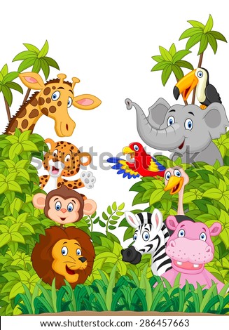 Jungle Cartoon Stock Photos, Images, & Pictures | Shutterstock