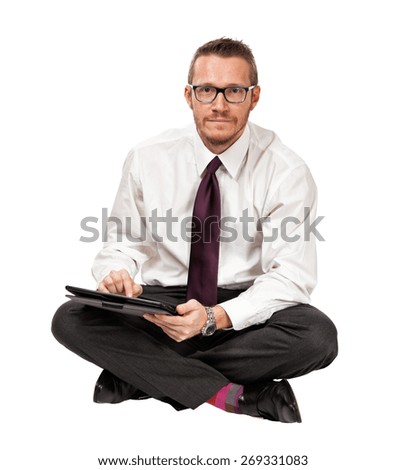 Man Legs Crossed Stock Photos, Images, & Pictures | Shutterstock
