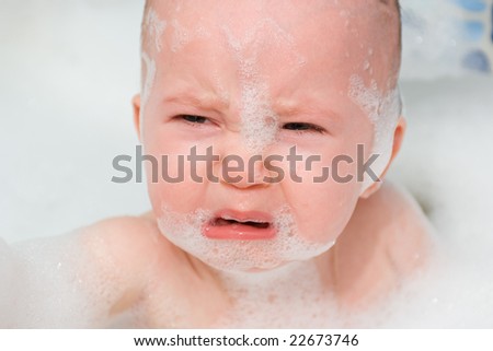 Bath Crying Stock Photos, Bath Crying Stock Photography, Bath Crying