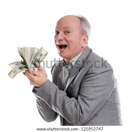 http://thumb101.shutterstock.com/display_pic_with_logo/1323004/121852747/stock-photo-happy-old-man-with-money-on-a-white-background-121852747.jpg