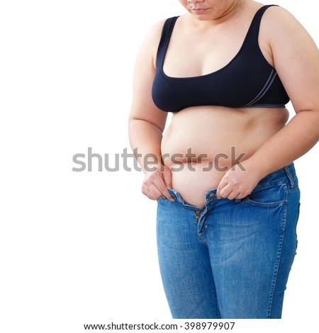 Fat Woman In Jeans 9