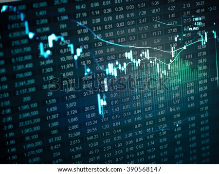 Asian forex trader stock photo