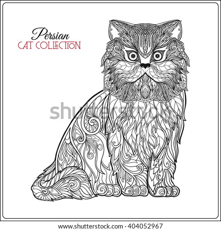 Persian Cat Stock Vectors & Vector Clip Art | Shutterstock