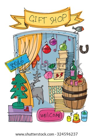 Christmas Market Europe Stock Illustrations & Cartoons | Shutterstock