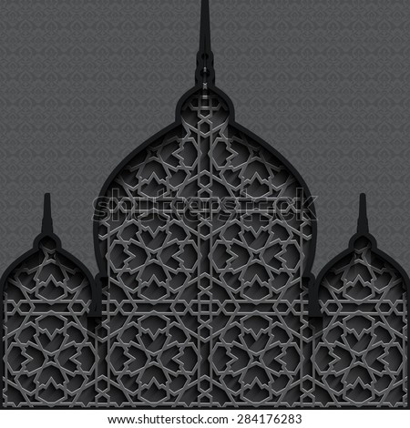 Arabic Islamic Pattern Arch Frame | arabic islamic pattern arch frame stock vector Arabic Islamic Pattern Arch Frame | arabic islamic pattern arch frame stock vector