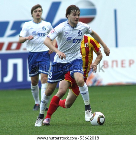 Vladimir granat in a game of the 11th round of russian football Vladimir granat in a game of the 11th round of russian football