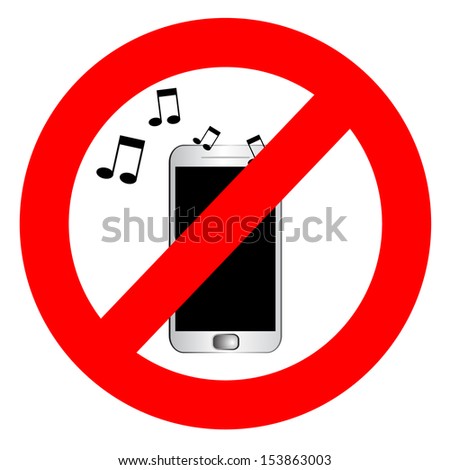 Stock Images similar to ID 183855317 - mobile phone prohibited