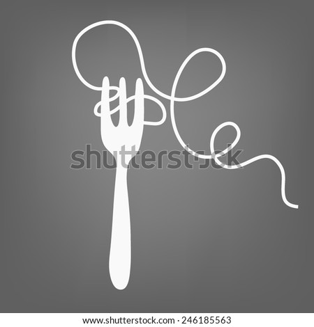 pasta silhouette pasta silhouette