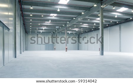 Empty Warehouse Stock Photos, Empty Warehouse Stock Photography, Empty