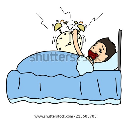 Stock Images similar to ID 155331950 - illustration of a boy waking up