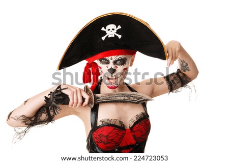 woman pirate outfit