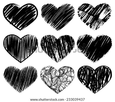 Black heart Stock Photos, Images, & Pictures | Shutterstock