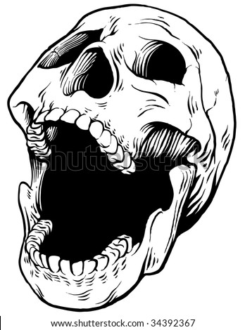 Screaming Skull Stock Photos, Images, & Pictures | Shutterstock