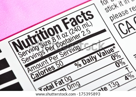 Ingredients Label Stock Photos, Images, & Pictures | Shutterstock