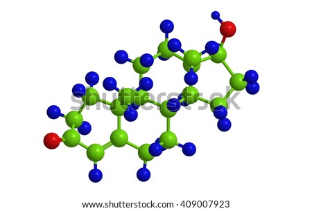 Steroid molecular structure