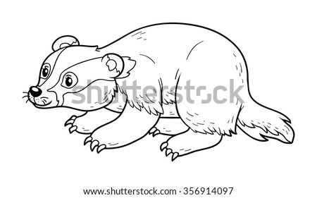 Baby Badger Stock Vectors & Vector Clip Art | Shutterstock