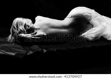 black and white photography women touching big fat black tits