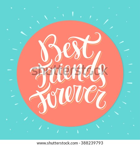 Best Friends Stock Vectors & Vector Clip Art | Shutterstock