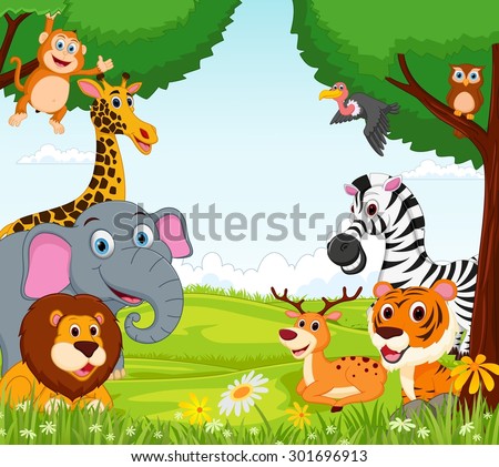 Jungle Cartoon Stock Photos, Images, & Pictures | Shutterstock
