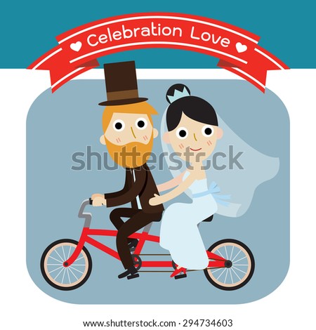 Bride And Groom Card Template