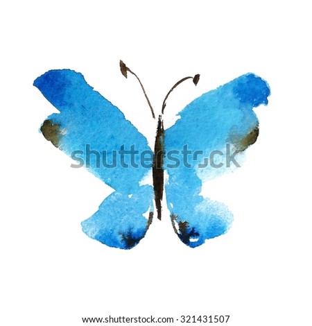 Butterflies Watercolor Stock Photos Images Pictures Shutterstock