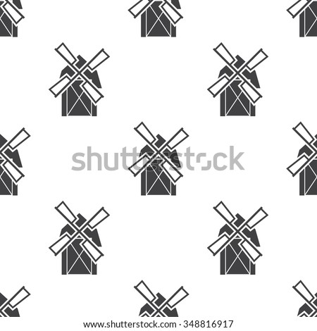 Stock Images similar to ID 60460051 - grist mill retro clip art