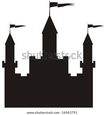 Castle silhouette Stock Photos, Images, & Pictures | Shutterstock