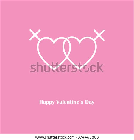 Clipart Lesbian Valentines Day 47