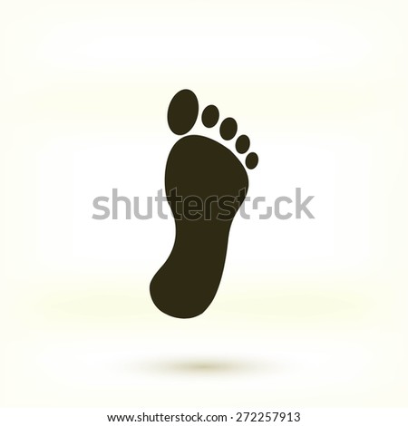 Footprint Icon Stock Photos, Images, & Pictures | Shutterstock