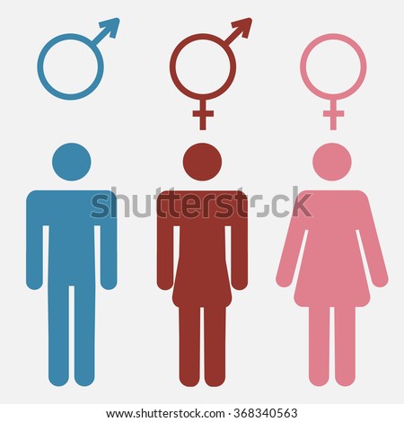 stock-vector-set-of-gender-symbols-with-