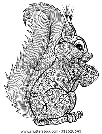 http://thumb101.shutterstock.com/display_pic_with_logo/2634025/311620643/stock-vector-hand-drawn-funny-squirrel-with-nut-for-adult-anti-stress-coloring-page-with-high-details-isolated-311620643.jpg