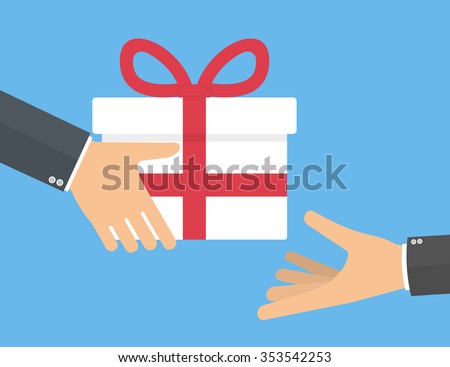 stock-vector-hand-giving-gift-box-to-ano