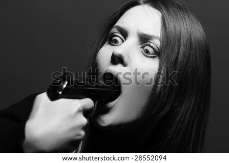 Gun In Her Mouth 18