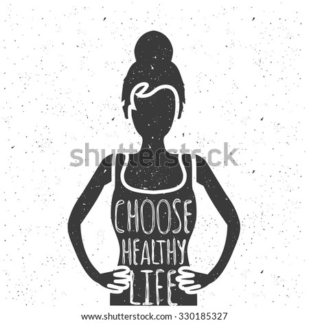 http://thumb101.shutterstock.com/display_pic_with_logo/2727091/330185327/stock-vector-vector-vintage-illustration-woman-body-silhouette-and-text-choose-healthy-life-perfect-330185327.jpg