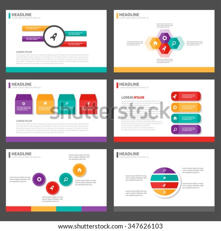 colorful presentation template colorful presentation template, Presentation templates