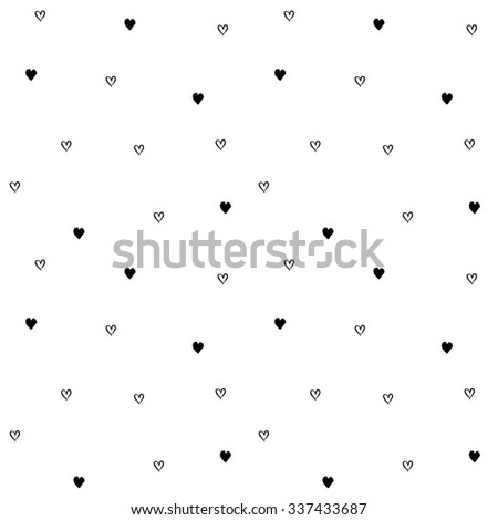 Black And White Heart Stock Photos, Images, & Pictures 