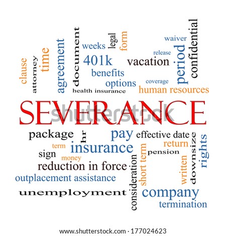 Stock options severance package