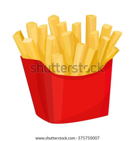 French Cartoon Fries Stock Photos, Images, & Pictures | Shutterstock