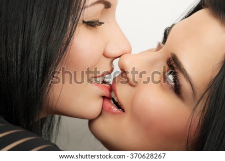 Two Lesbian Kissing 15