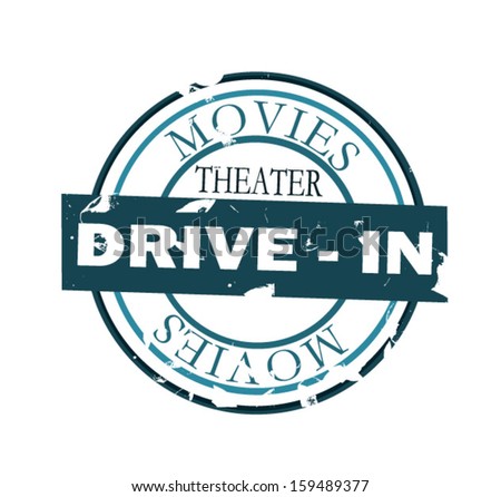 Drive In Movie Theater Stock Vectors & Vector Clip Art | Shutterstock