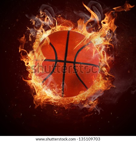 Basketball On Fire Stock Photos, Images, & Pictures 