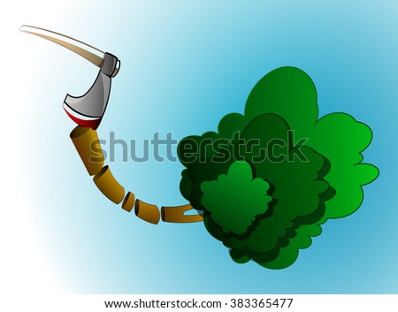 Deforestation Stock Vectors & Vector Clip Art | Shutterstock